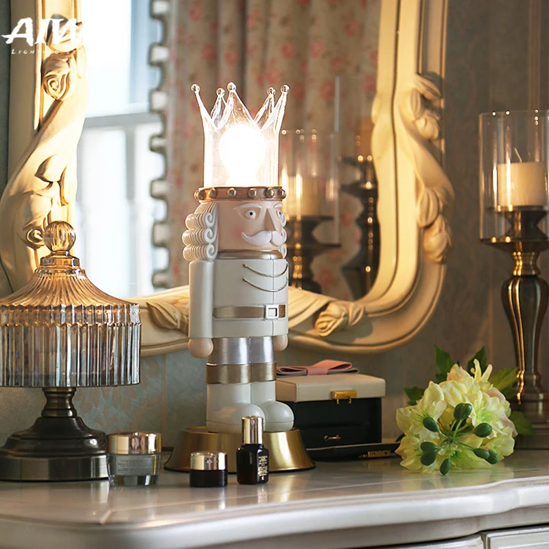 

Nordic decor children's room decoration LED table lamp bedroom dressing table lamp creative bedside cartoon lighting desk lamps