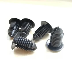 Car Clips Fit 10mm Hole Nylon Auto Fastener Fender Bumper Shield Retainer Plastic Rivet For GM For Ford For Chrysler