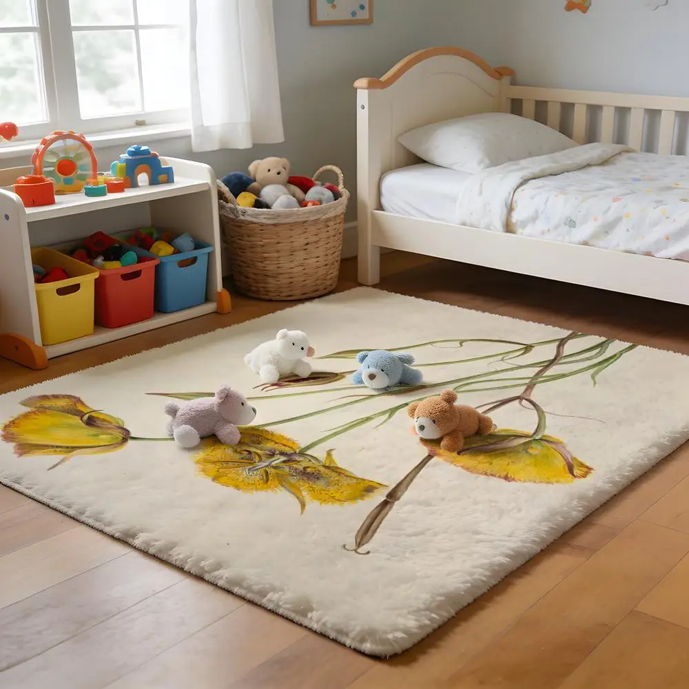 

Floor Mat Soft Flannel Rug Non-Slip Absorbent Mat for Bathroom Bedroom Home Decor MASS OF THE FERMENTING DREGS