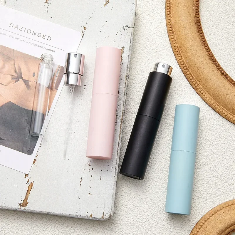 10ml Draagbare Glazen Parfum Bottelen Verstuiver mondspray Spray Fles Hervulbaar Voor Reizen mpty Cosmetische Containers Pomp