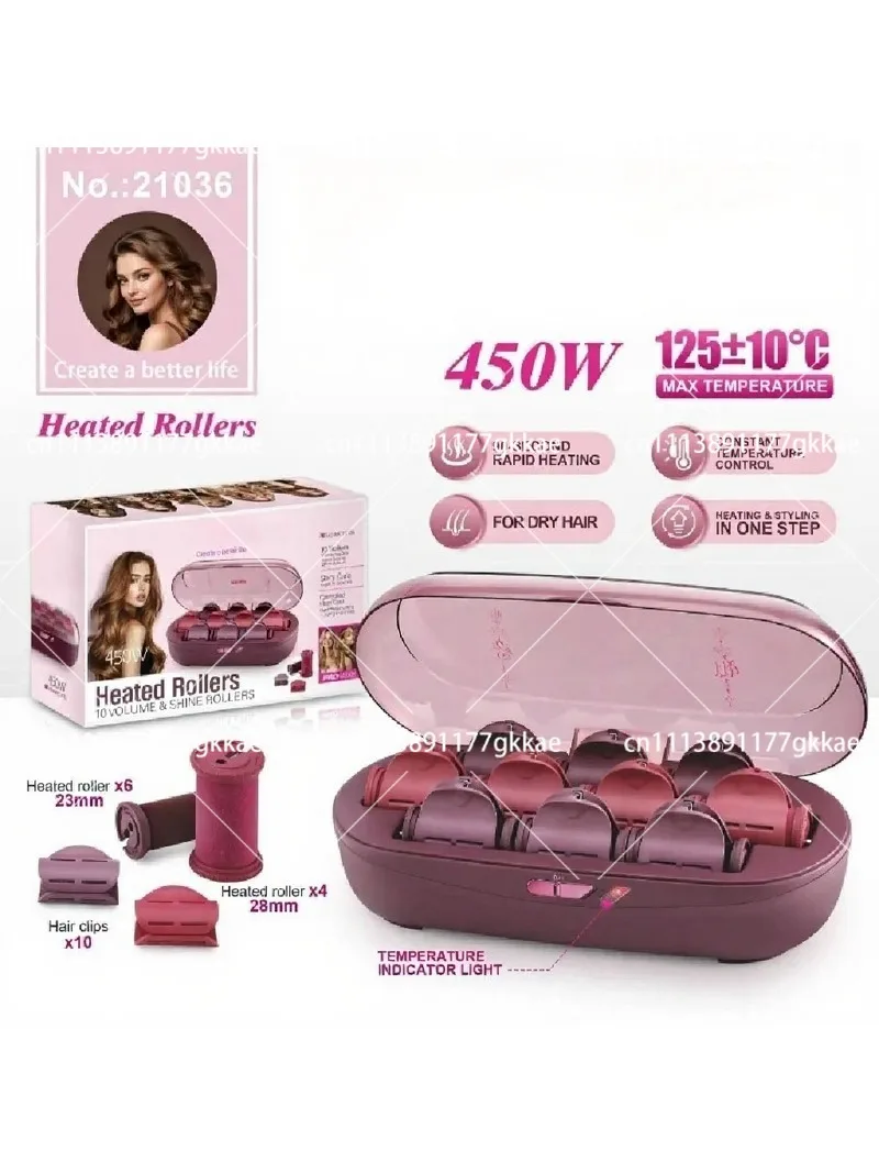 Salon Grade Anti-Scald Curling Iron Long Lasting Big Wave Hair Styling Tool For Women