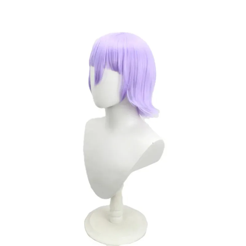 

Soul Eater Crona Cosplay Wig Lavender Messy Spiky Anime Hair jk;6