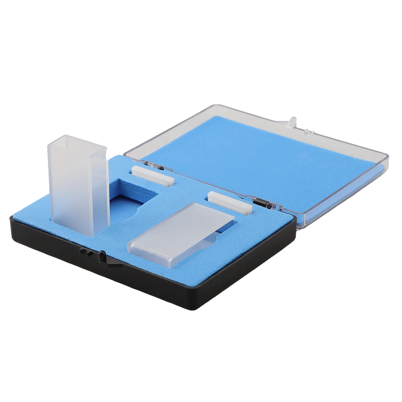 Sealable Quartz Cuvettes (2pcs) For Laboratory Infrared Spectroscopy Instruments Tools Accessories New