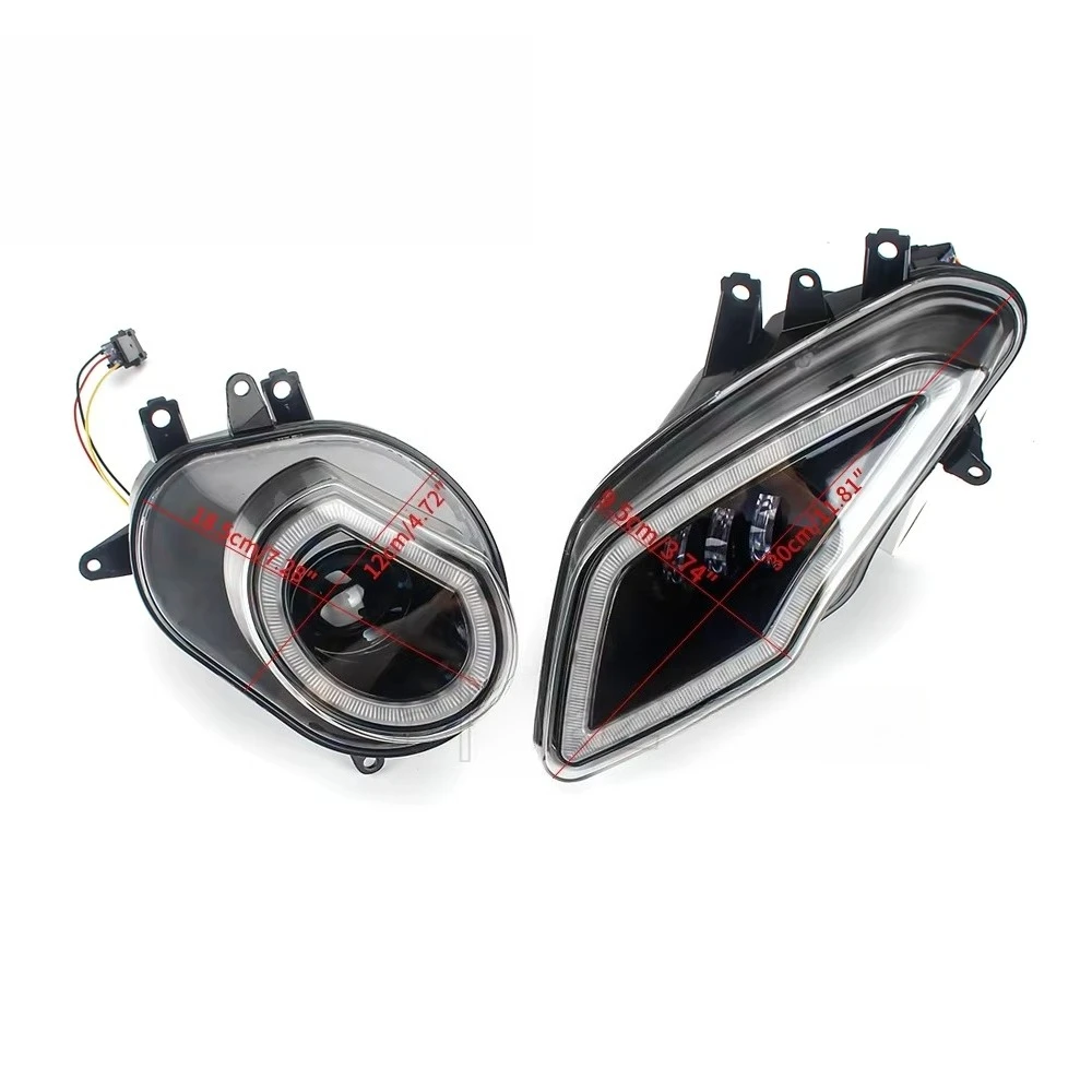 المصباح الأمامي Hi Lo Beams LED مجموعة مصابيح الرأس لـ BMer S1000RR S1000 S 1000RR S 1000 RR 2009-2014 #3