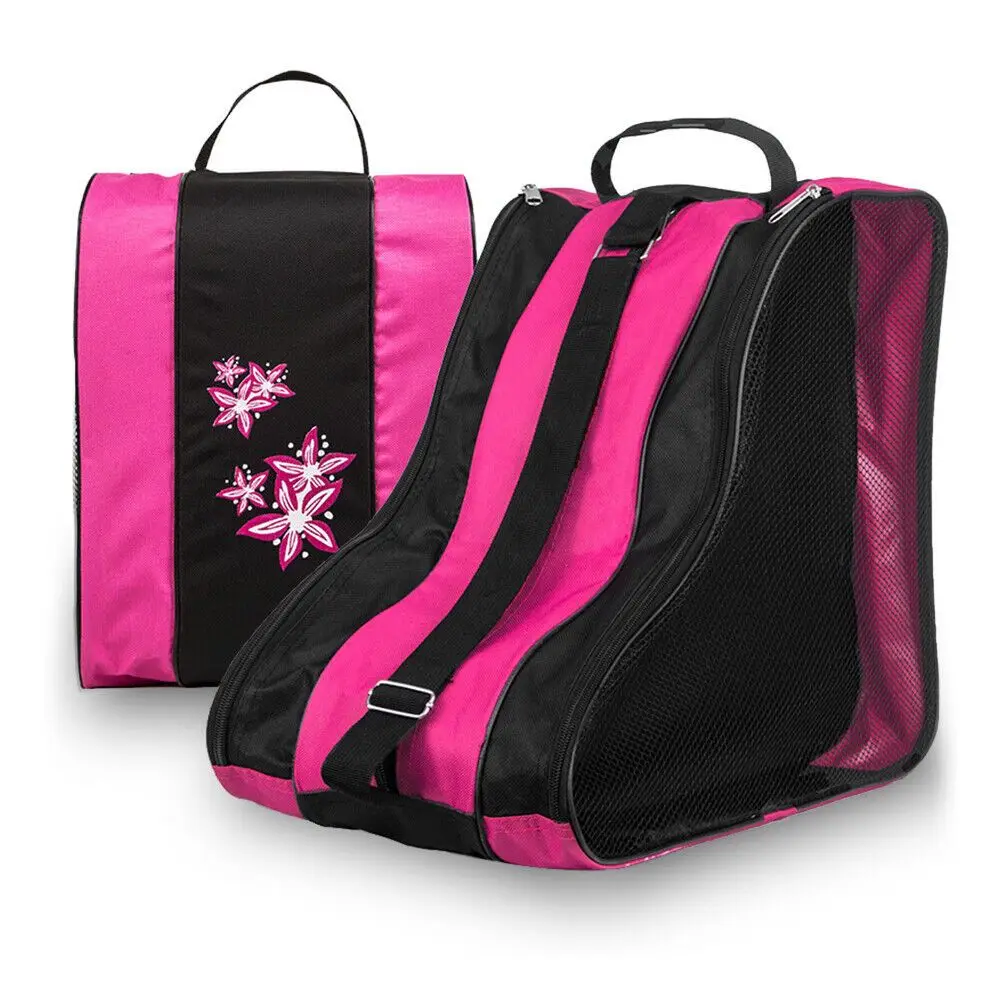 Outdoor Oxford Cloth Roller Skate Large Capacity Skating Carry Bag Roller Skating Bag