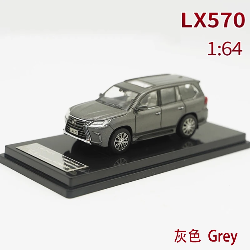 HIKASI ダイキャスト 1:64 スケール LX570 SUV 合金車モデルシミュレーションコレクションお土産装飾ギフトディスプレイ