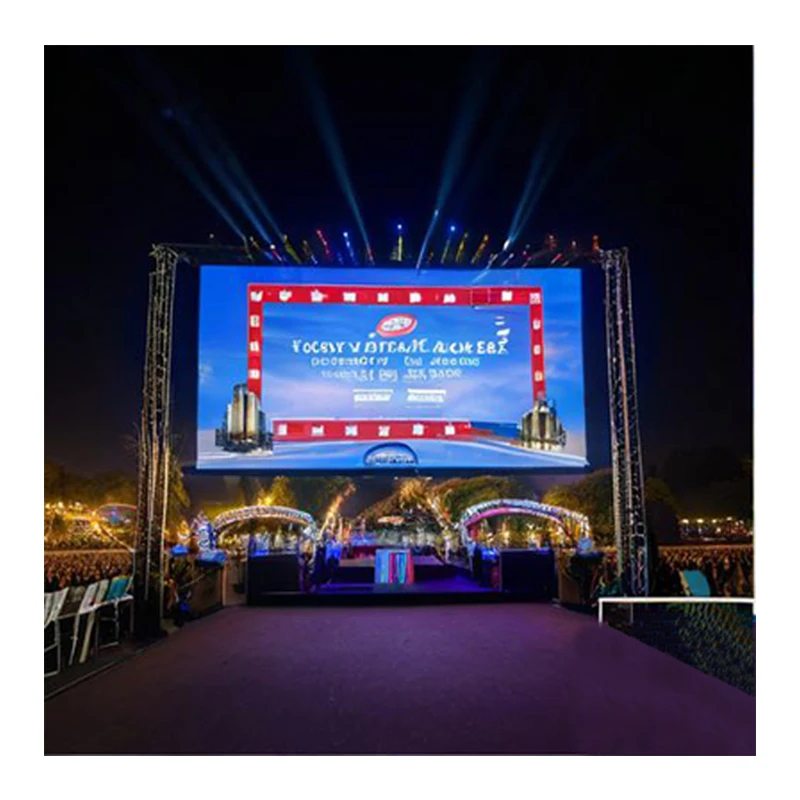 Transparent DisplayChip On BoardHD Rental Outdoor Video Advertising Waterproof Display ScreenCustom Waterproof LED Screens