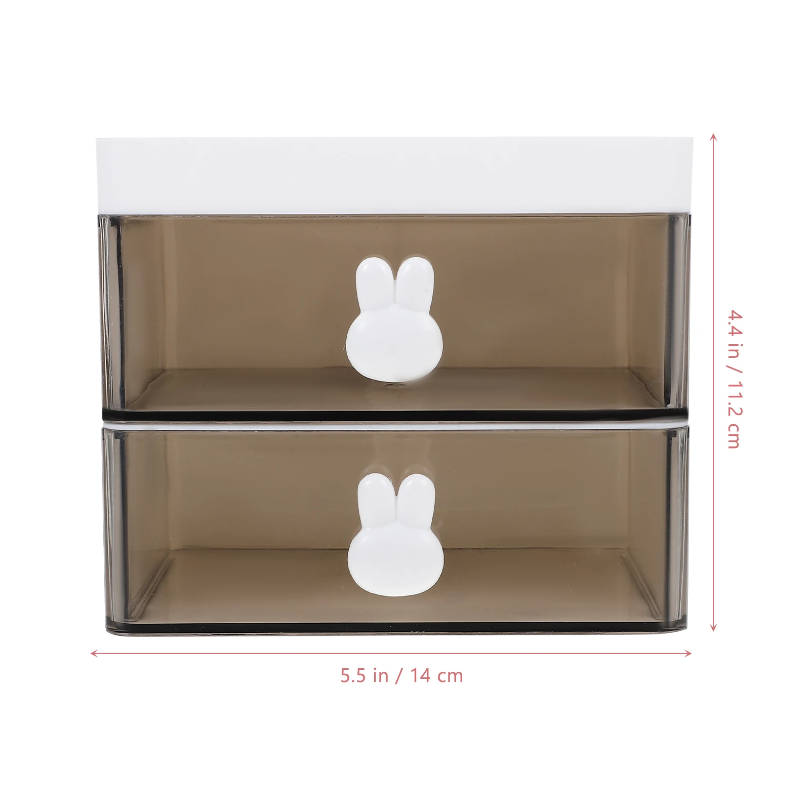 

Drawer Pen Holder Dressing Room Organizer Desktop with Drawers Stationary for Design Plastic Storage