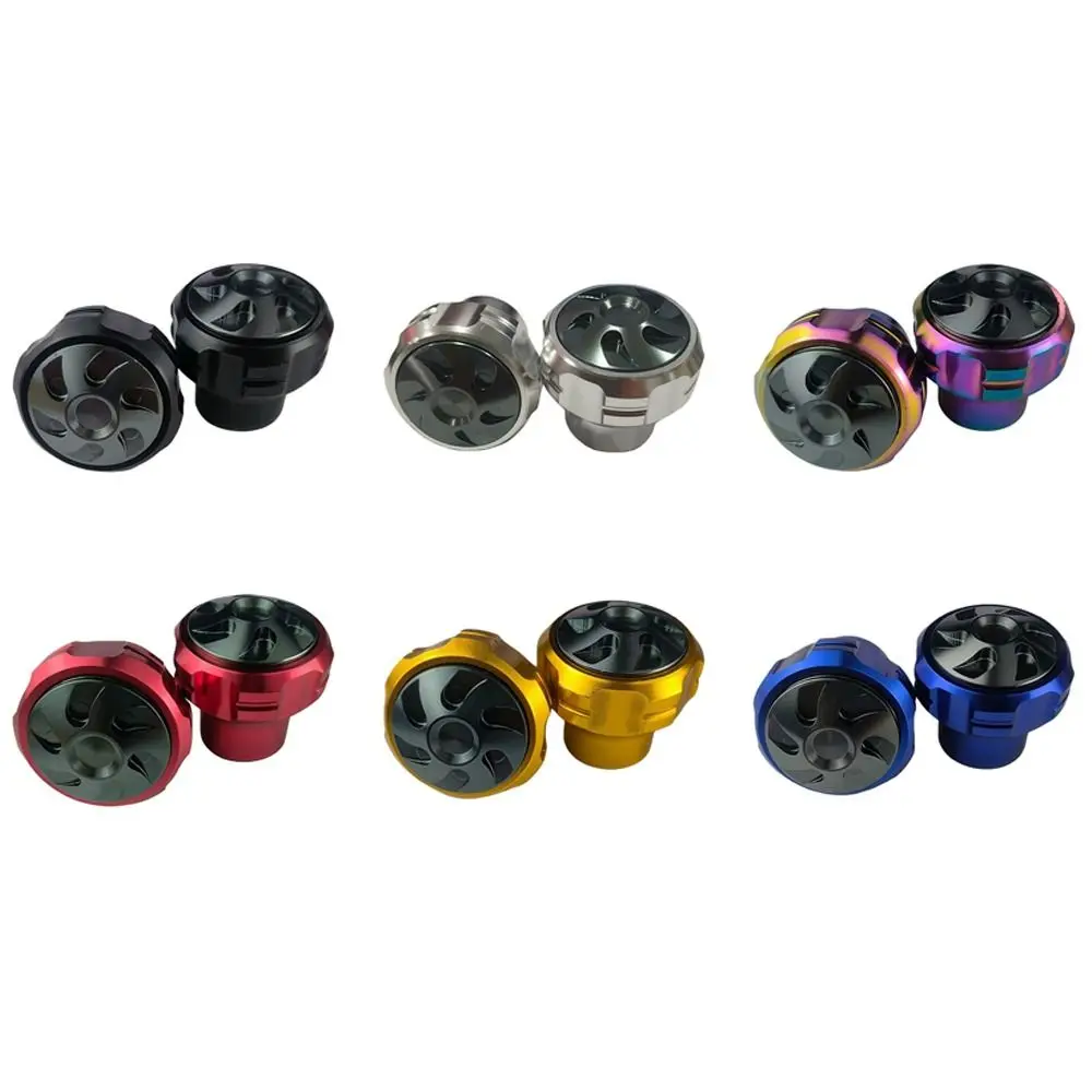 Aluminium Motorcycle Front Fork Frame Sliders Replacement Shockproof Wheel Crash Protector Slider Cups for Moped Scooters
