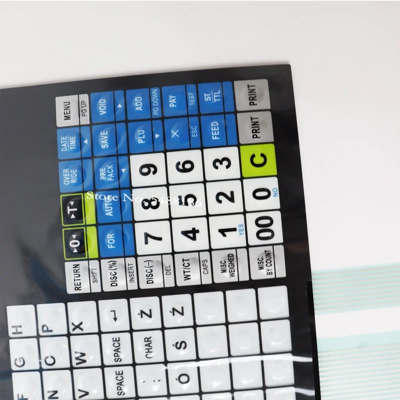 Brand New CL5000 Keyboard English Language for CAS CL5000J CL5500 Scales with Pole Keypad including Overlay Scale Parts