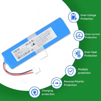 Baterie SKOWER 14,8 V do robotického vysavače pro Xiaomi Viomi S9, RoiMi Eve Plus, Neabot N2, Laresar L6 Pro, Lydsto R1, Proscenic M7, M8 8 nejlepší prodej Baterie pro Proscenic M7 Pro - №2