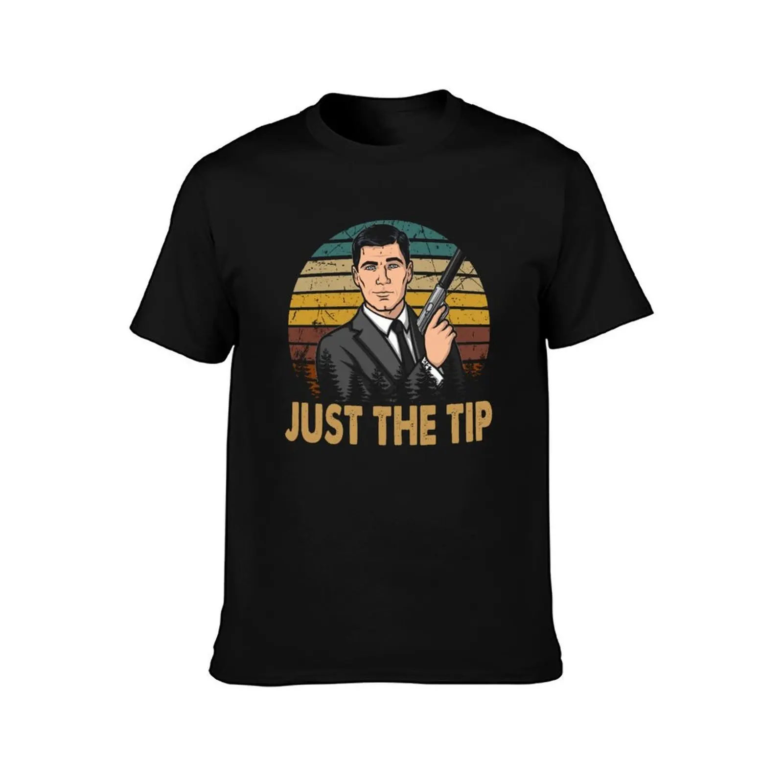 Vintage Design Archer Sitcom - Just The Tip - Sterling Archer T-Shirt anime tshirt T-Shirt