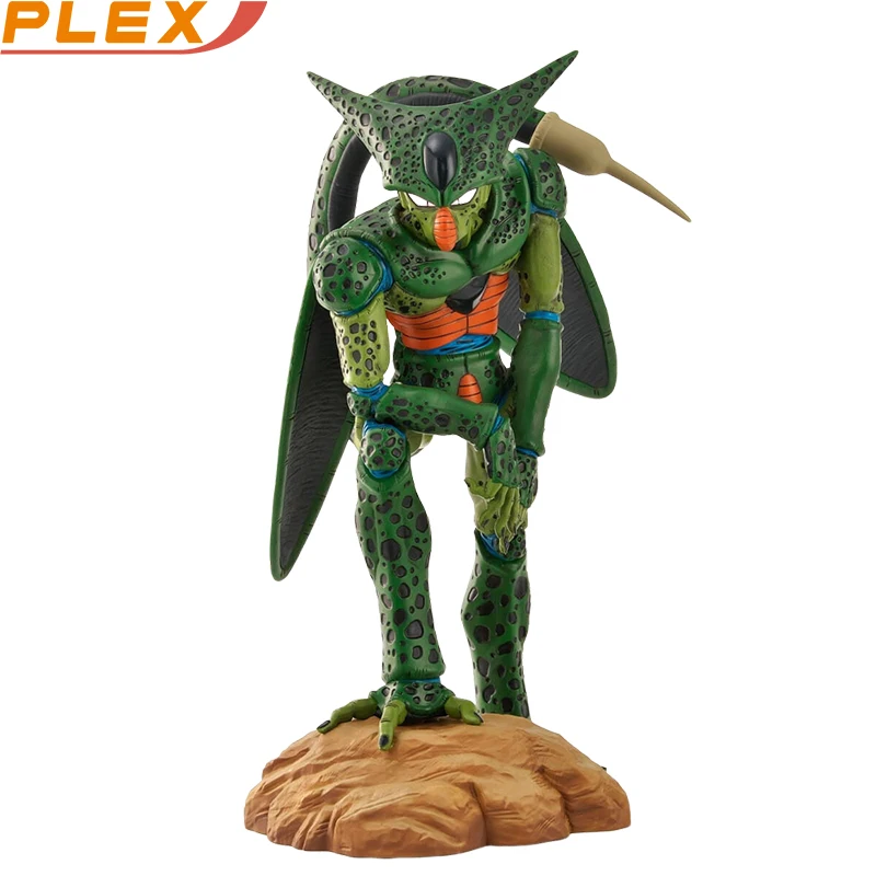 Genuine Original PLEX DRAGONBALL ARISE Cell First Form Action Anime Figure PVC Collectible Model Dolls Statuette Ornament Gifts