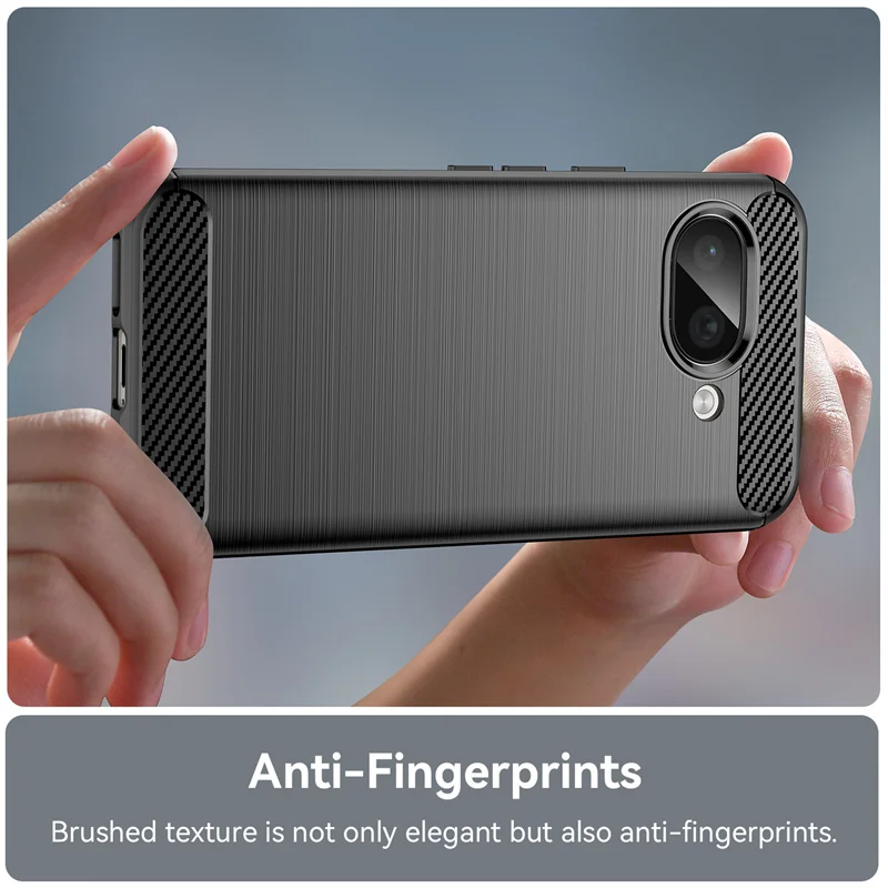 สําหรับ Google Pixel 9a สําหรับ Google Pixel 9a ฝาครอบซิลิโคนกันกระแทกแปรง TPU ป้องกันเคสโทรศัพท์สําหรับ Google Pixel 9a