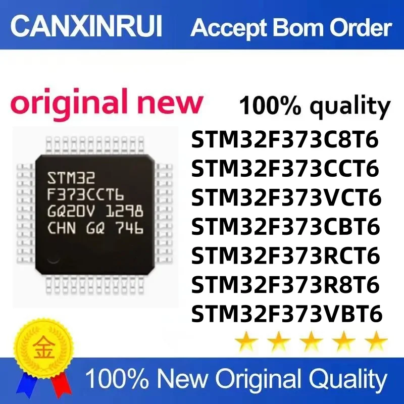 

STM32F373C8T6 Full Series Microcontroller QFP100 CCT6 CBT6 373VC VBT6 RCT6 R8T6 - Electronic Components & Semiconductors