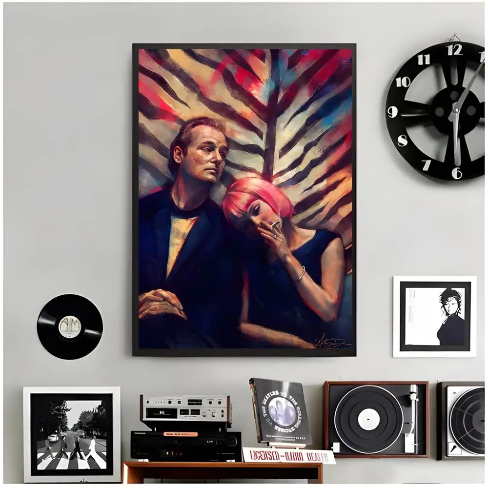 film drama L-Lost in Translation Poster Modern Wall Art Home Decor Living Room Decorative Print Unframed