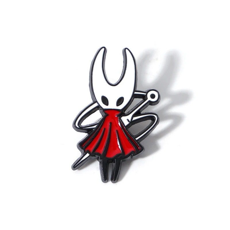 Hollow Knight Enamel Brooches Cool Game Character Pins Clothes Backpack Hat Lapel Badges Fashion Jewelry Accessories Gifts