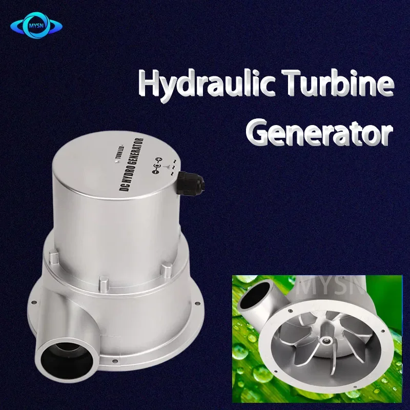 

DC18V 2A 36W Hydraulic Generator Water Turbine Generator Brushless DC AC Hydraulic Pump Generator High Power Generator