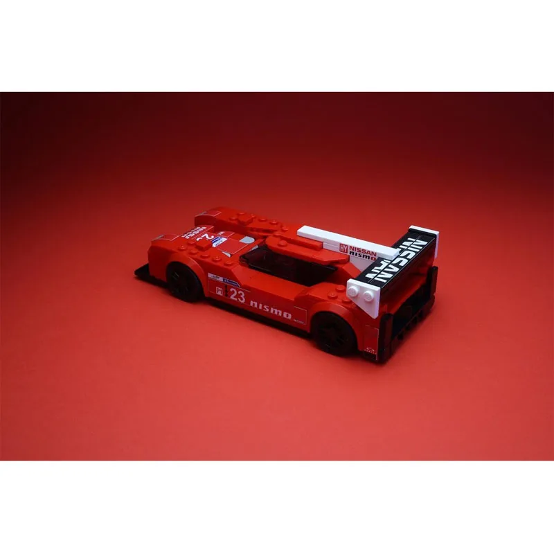 

MOC-71342 Classic GT-R LM Sports Racing Car Building Block Model, 274 Parts, Creative MOC Toy for Boys, Children's Birthday Gift