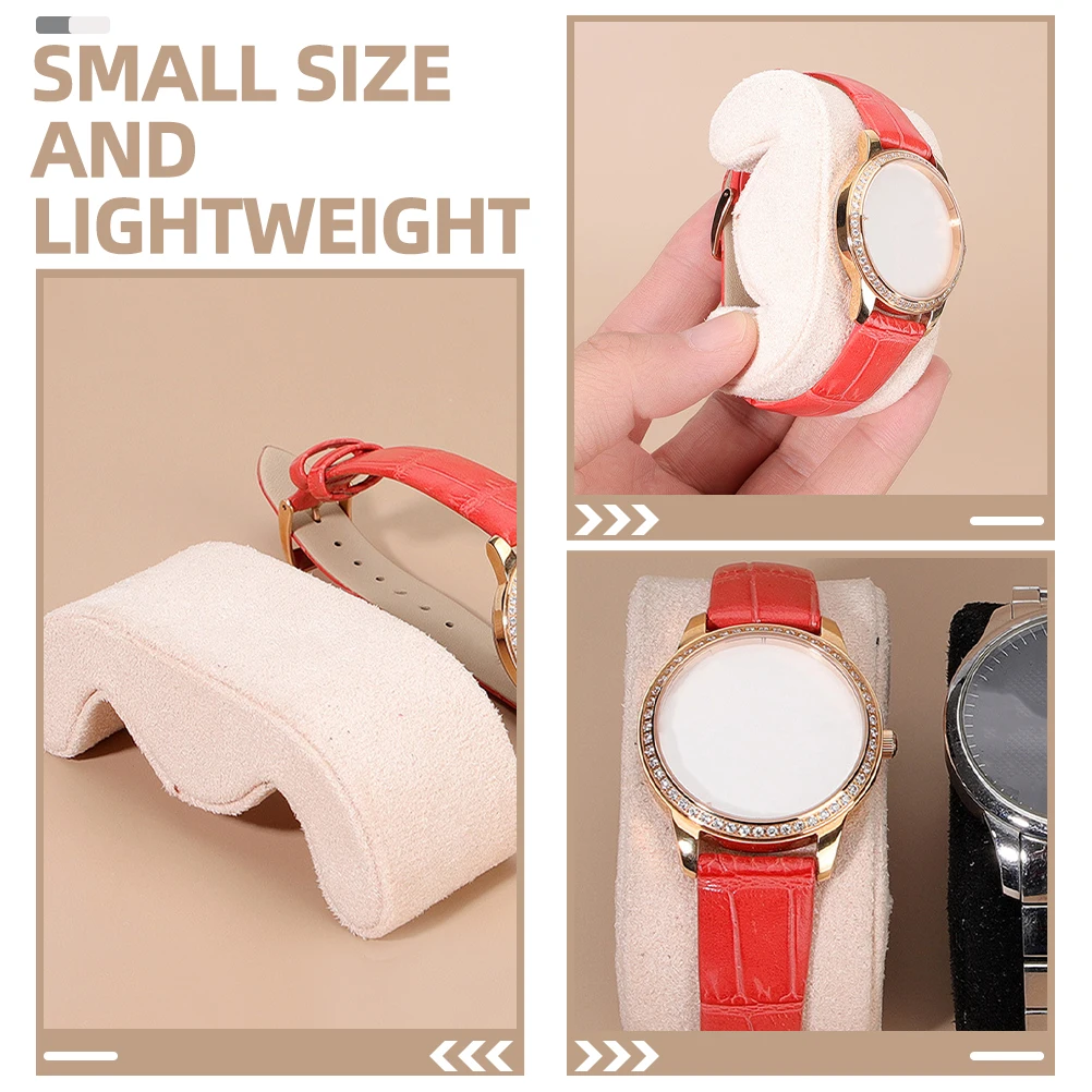 

2pcs Watch Pillows Small EVA Bracelet Display Holders Stable Material Prevent Scratched Jewelry Storage watch for box
