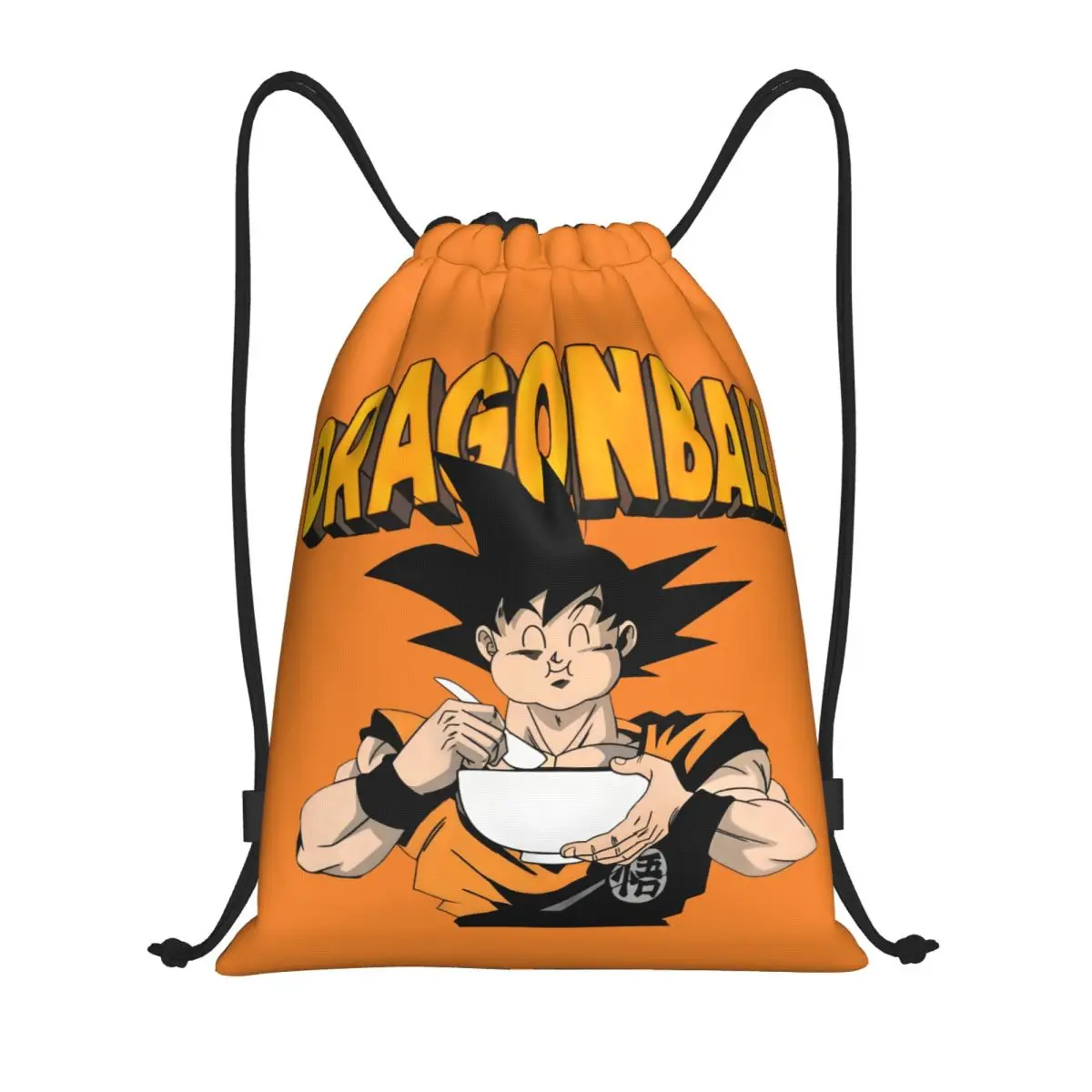 

DBZ G-Gokues Cartoon Drawstring Backpack Women Men Gym Sport Sackpack Foldable Comic Training Bag Sack