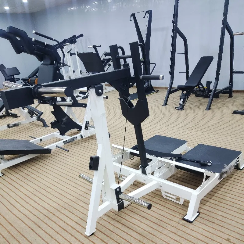 High Quality 3mm Steel Thickness RELOADED BELT SQUAT Gym Machine Custom Logo/Color for Fitness Club Exercise Equipment