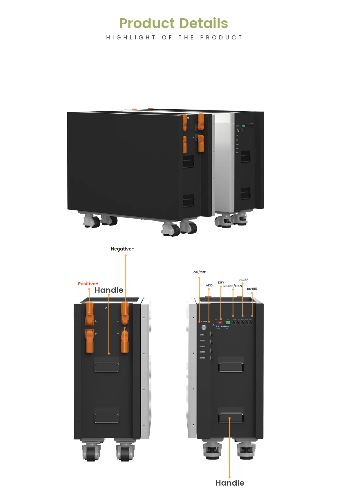 LP 15kWh/30kWh 300Ah 51.2V Stackable LiFePO4 Lithium Ion Battery Pack Home Solar Energy Storage System with CAN Communication