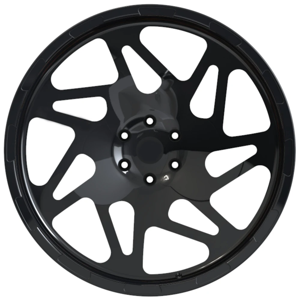 19 20 21 22 23 24 26 بوصة 6061-T6 عجلات أحادية الكتلة مصنوعة من سبيكة مخصصة 5x120 عجلات سيارات سباق عميقة الشفاه مزورة #3