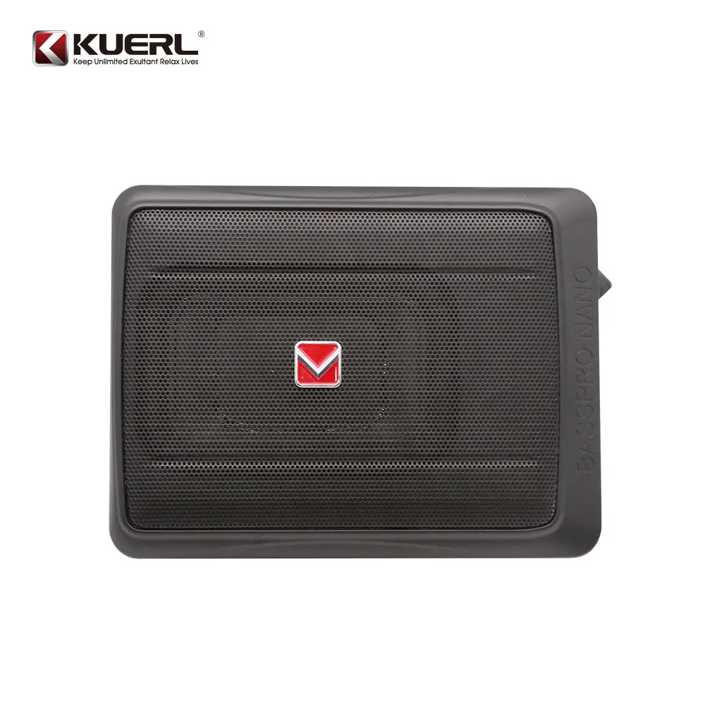 China Factory 12V Active Subwoofer 7*10 Inch Car Ultra-thin Seat Subwoofer, 600W 4ohm Pure Bass Small Subwoofer