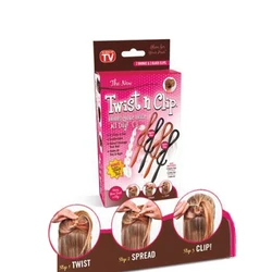 Coiler twist n clip holds your hair all day Styling Tools & Accessories  Hair Clips