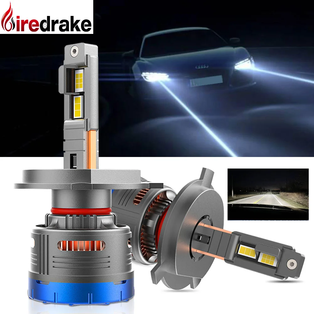 

H4 LED Headlight Car Headlamp Bulb H1 H7 H11 9005 9006 LED Car Light 6000K 180W 80000LM Hight Low Beam Auto Headlight Fog Light