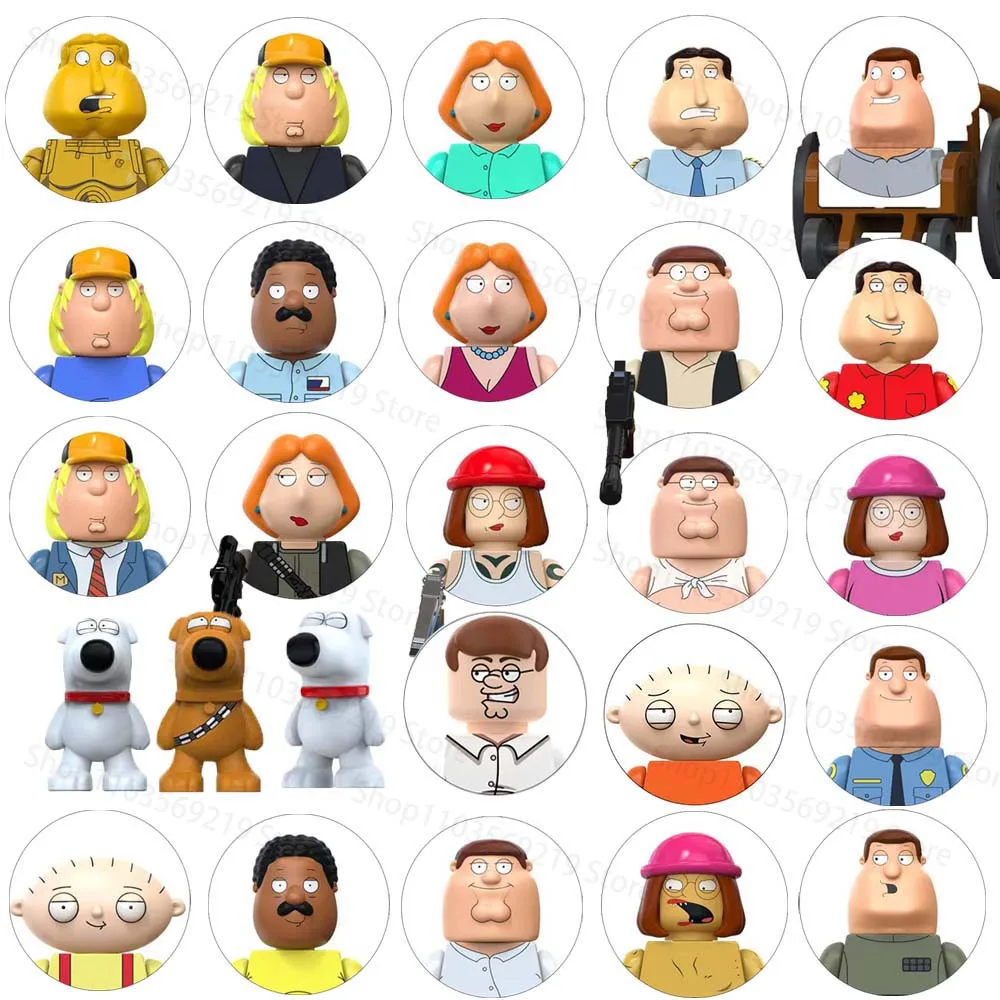 

Наборы конструкторов TV6304, TV6305, TV6306: мини-фигурки, киномодели, игрушки-украшения, подарки на день рождения