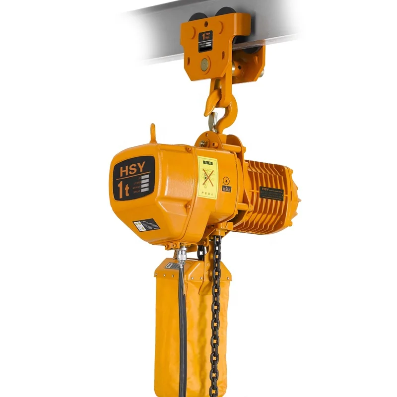 

380V 50HZ 1.5 Ton Engine Motor Electric Chain Hoist