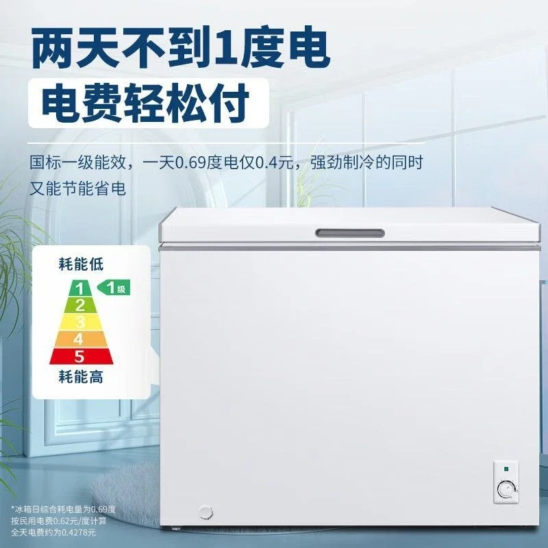 Freezer energy saving single temperature refrigeration freezing