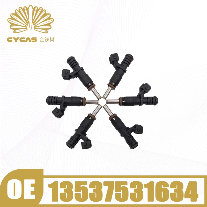 

CYCAS Brand Fuel Injectors 13537531634 Replacement Parts For BMW E87 E90 E92 E91 E60 F10 E61 E63 E64 E65 E83 F25 E70 X1 X3 X5 Z4