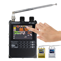 DP-666 TEF6686 Radio High Sensitivity Full Band FM AM Short Wave Radio with LCD Display FM/LW/MW/SW Full Band Radio