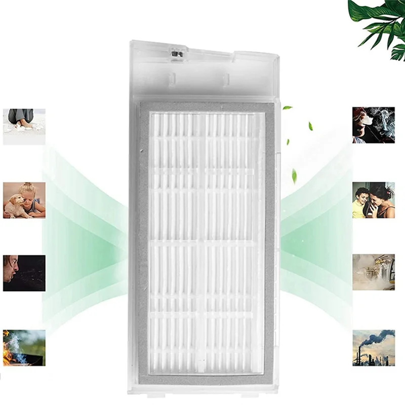 قطع غيار الأجهزة استبدال الملحقات ل XCLEA H30 Plus/H40 Plus جهاز آلي لتنظيف الأتربة فرشاة جانبية رئيسية فلتر Hepa ممسحة القماش