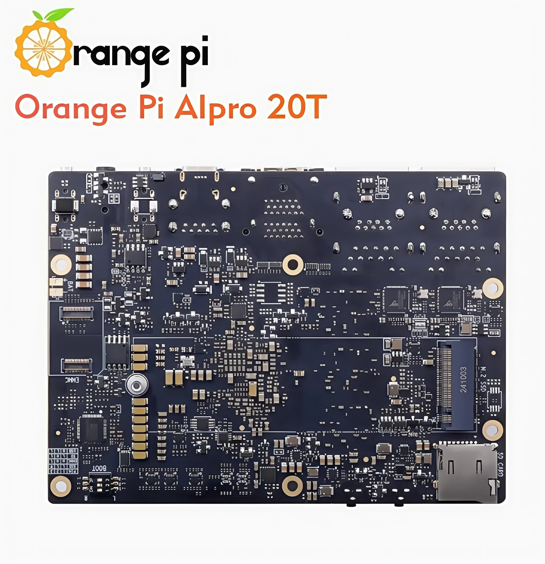 OrangePi Ascend AIPro Entwicklungsboard AI Prozessor 20Tops Computing Power Onboard WiFi Bluetooth 12G/24G optional