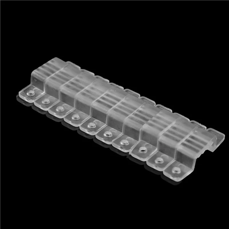 LICE-3X Led Light Strip Mounting Clip 5730 / 2835 / 5050 Mounting Holder Translucent Snap (Width 14Mm, 100 Pieces / Package)