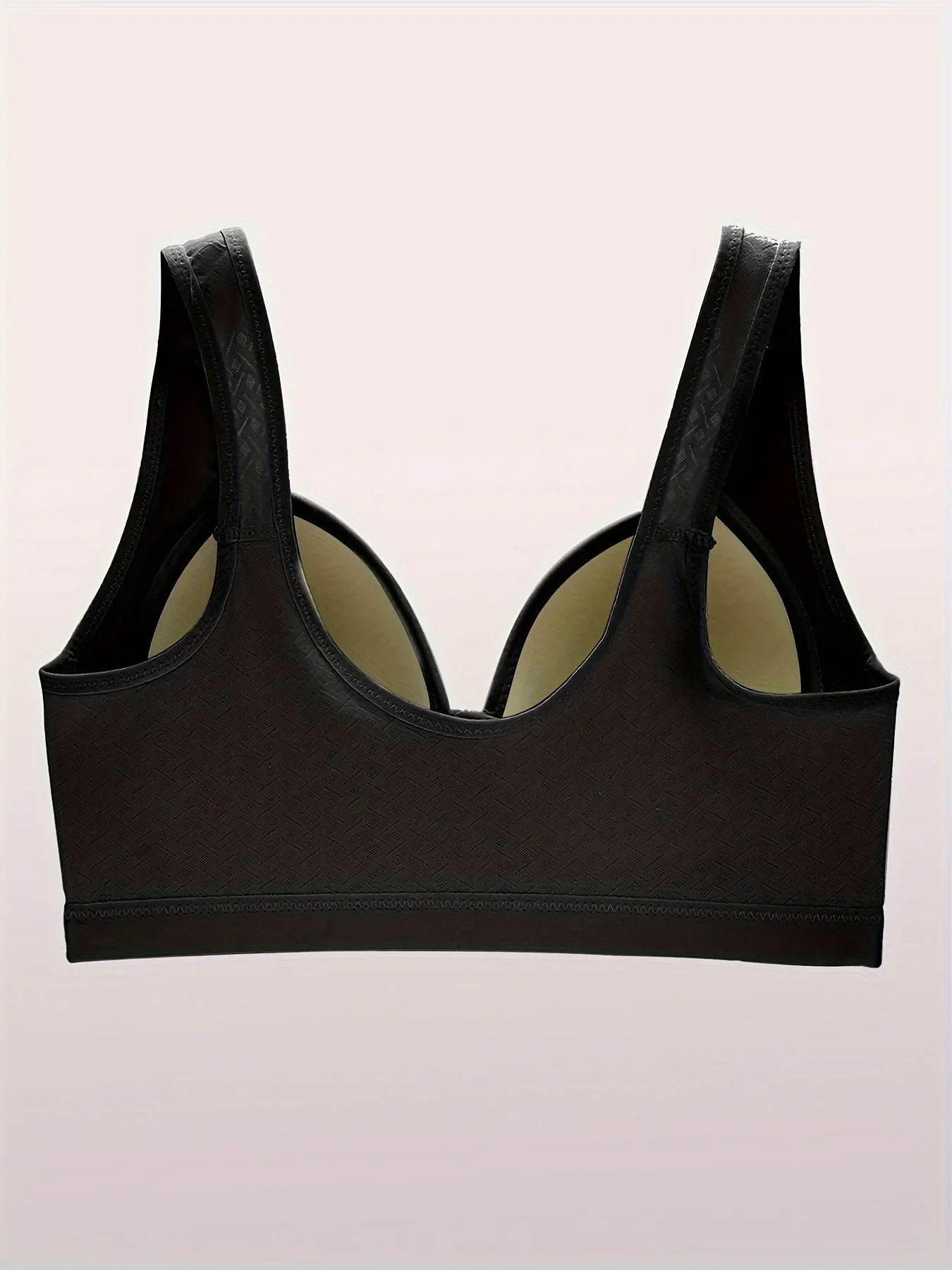 Comfortable Wireless Bra with Thin Cotton Cups Breathable Supportive and Shaping – Floral Print Lightly Padded@T36