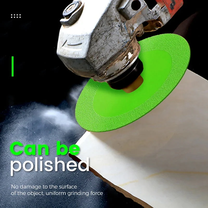 Promotion! Glass Cutting Disc Set With Adapter 10Cm Ultra-Thin Saw Blade Jade Crystal Grinding Chamfering Cutting Blade