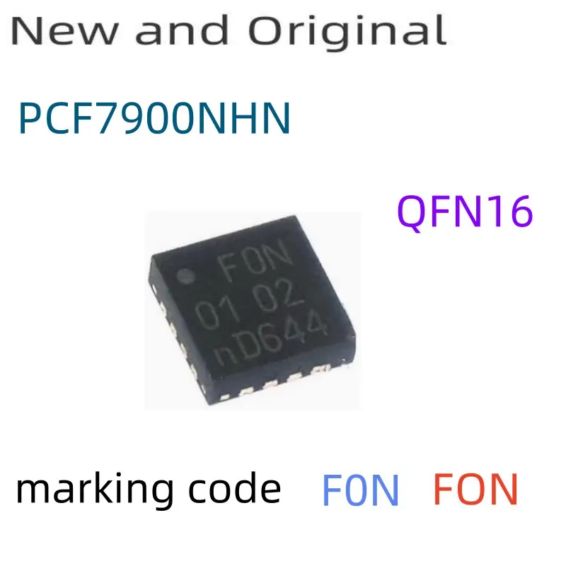 

PCF7900NHN marking code FON F0N IC TRANSPONDER IMMOBILIZER PLLMC Security and convenience