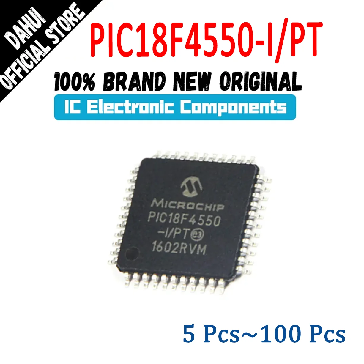 

PIC18F4550-I/PT PIC18F4550-I PIC18F4550 PIC18F PIC18 PIC IC MCU Chip TQFP-44 in Stock 100% New Originl