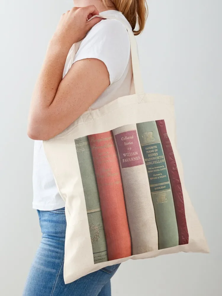 

Old Books Tote Bag female bag reusable shopping bags Shopper large size bags