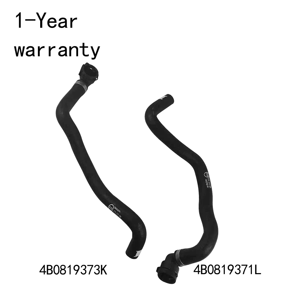 

2Pcs Heating water pipe 4B0819373K 4B0819371L For Audi A6L 2000-2005 A6 S6 2002-2005
