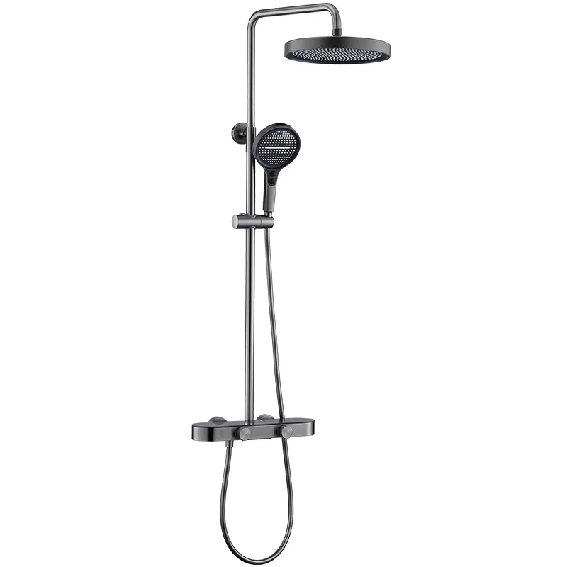 

Thermostatic shower set, shower, toilet, bathroom, household pressurized rain shower, flower drying head, nozzle.