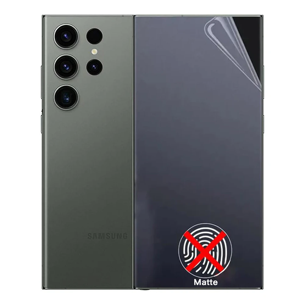 Matte Hydrogel-Folie für Samsung Galaxy 26 25 S24 S23 S22 S21 S20 Ultra Plus FE Ohne Fingerabdruck für S24 Displayschutz