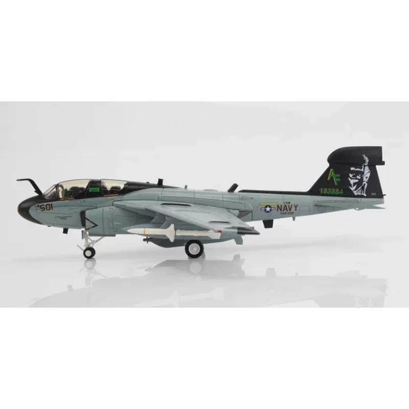 HM 1/72 Scale HA5013 EA-6B Electronic Warfare Aircraft Die-cast Alloy Aircraft Model Collectible Decorative
