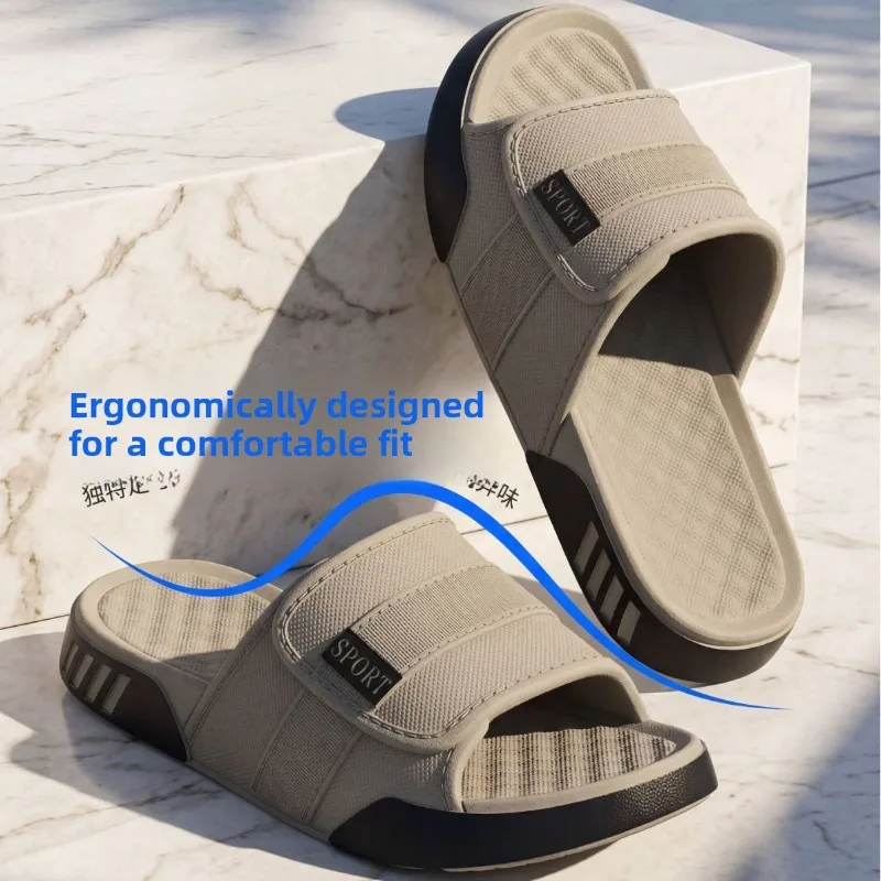 Men's and Women's Professional Design Large Size  SlippersStudent Couple Slippers Outdoor Wear Non-Slip Slippers Women's Summer