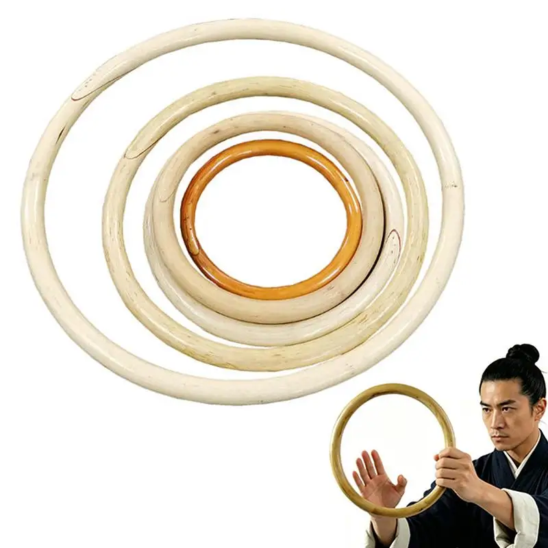 Wing Chun Rattan Rings Traditional Chinese Martial Art Training Rings Hand Strength Training Kung Fu Strength Training 15-35cm